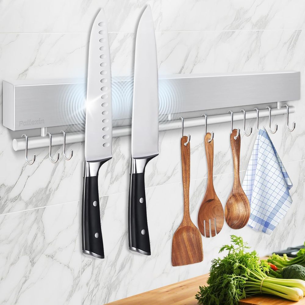 Magnetic Knife Strip - 17 Inch Magnetic Knife Holder -