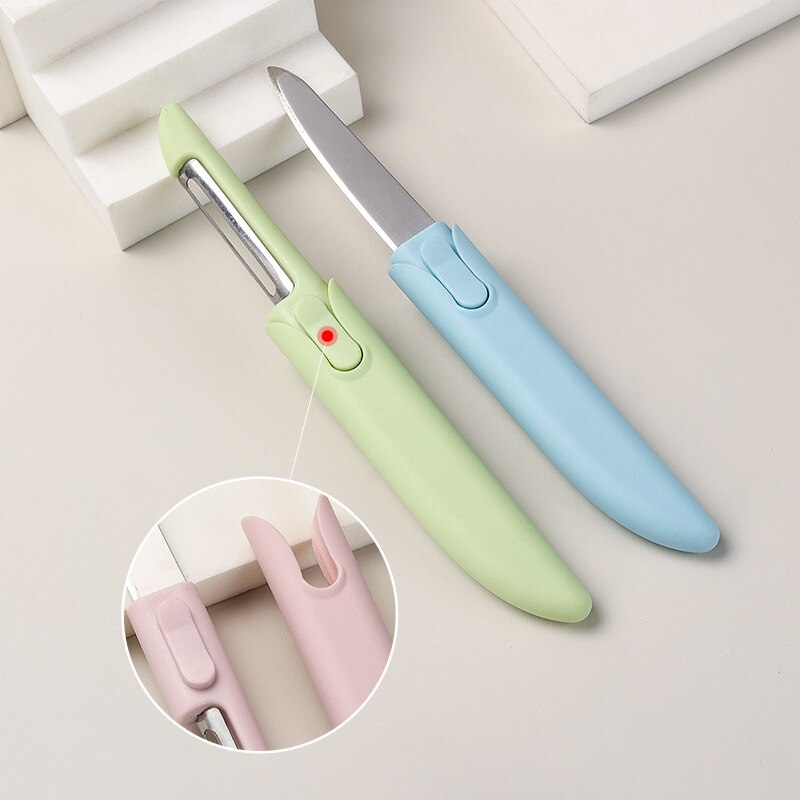 Kitchen Gadgets For Arthritic Hands - Two in One Peeler Stainless Steel