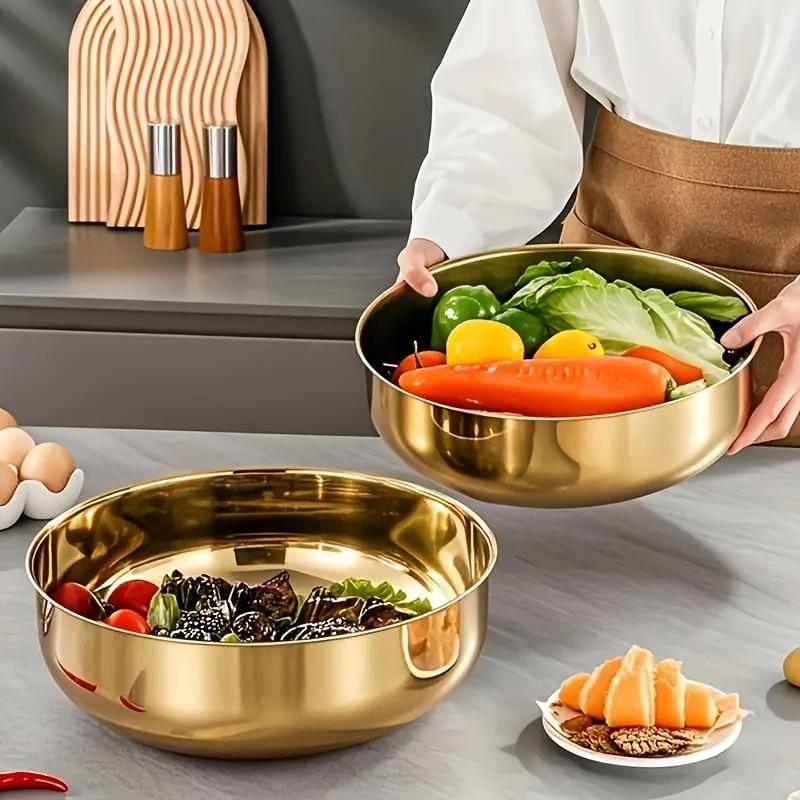 Kitchen Gadgets New - New Stainless Steel Mixing Bowl With