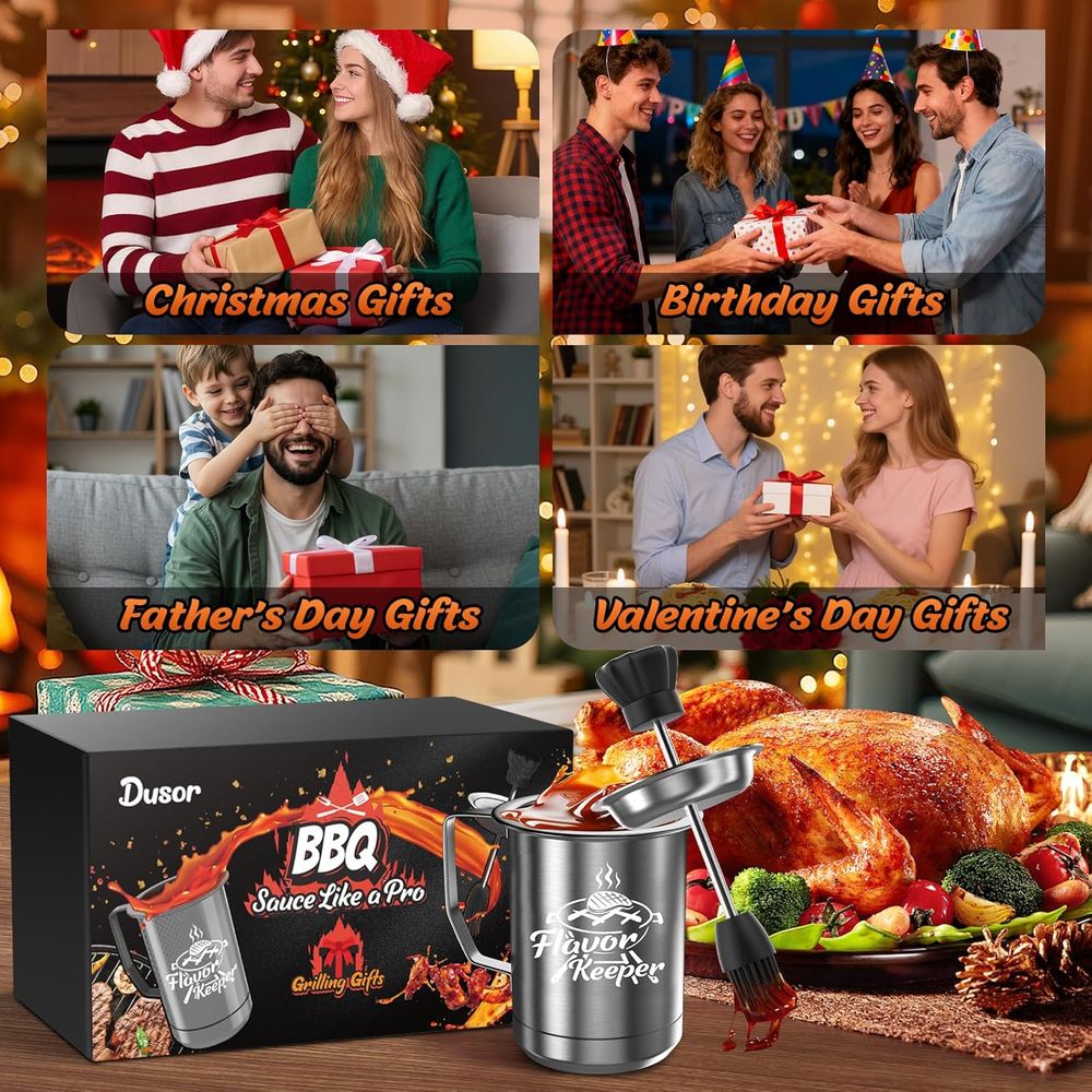 Men Women BBQ Sauce Pot and Ba - Kitchen Gadgets To Have recension och pris