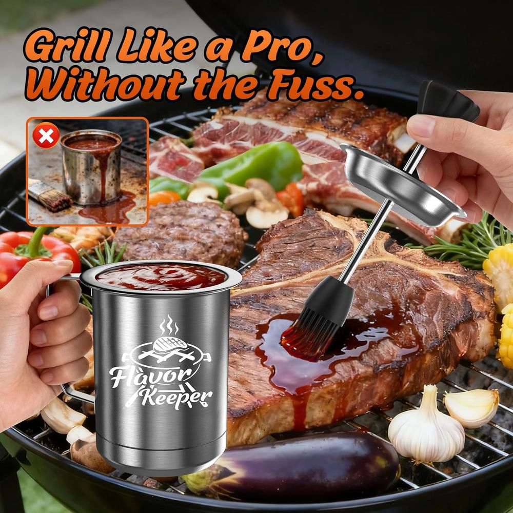 Men Women BBQ Sauce Pot and Ba - Kitchen Gadgets To Have recension och pris