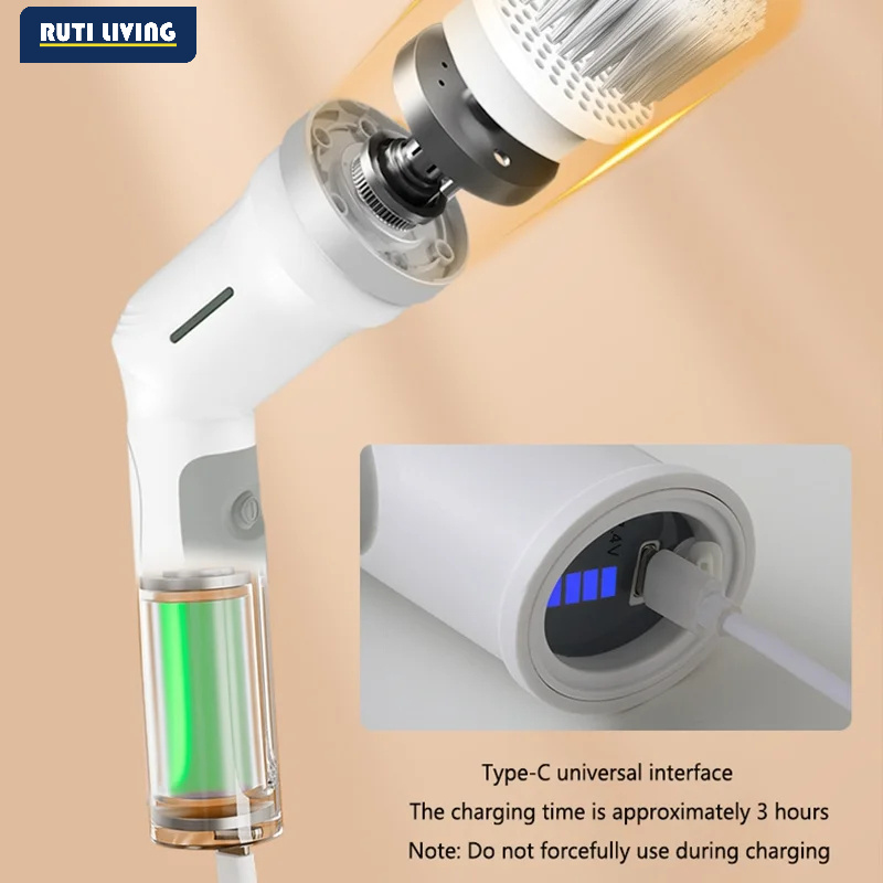 Wireless Electric Cleaning Bru - Kitchen Gadgets Electric recension och pris