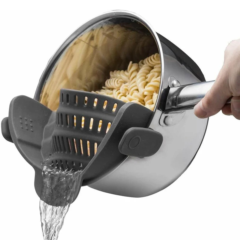 Silicone Kitchen Strainer Clip - Kitchen Gadgets Pasta recension och pris