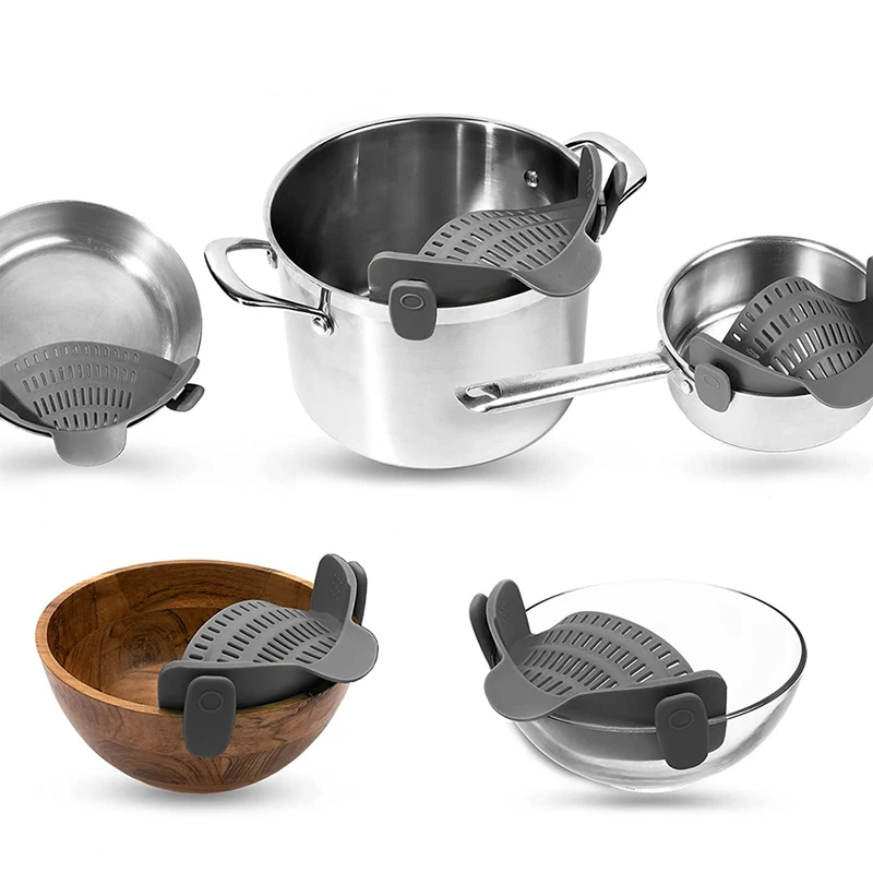 Silicone Kitchen Strainer Clip - Kitchen Gadgets Pasta recension och pris