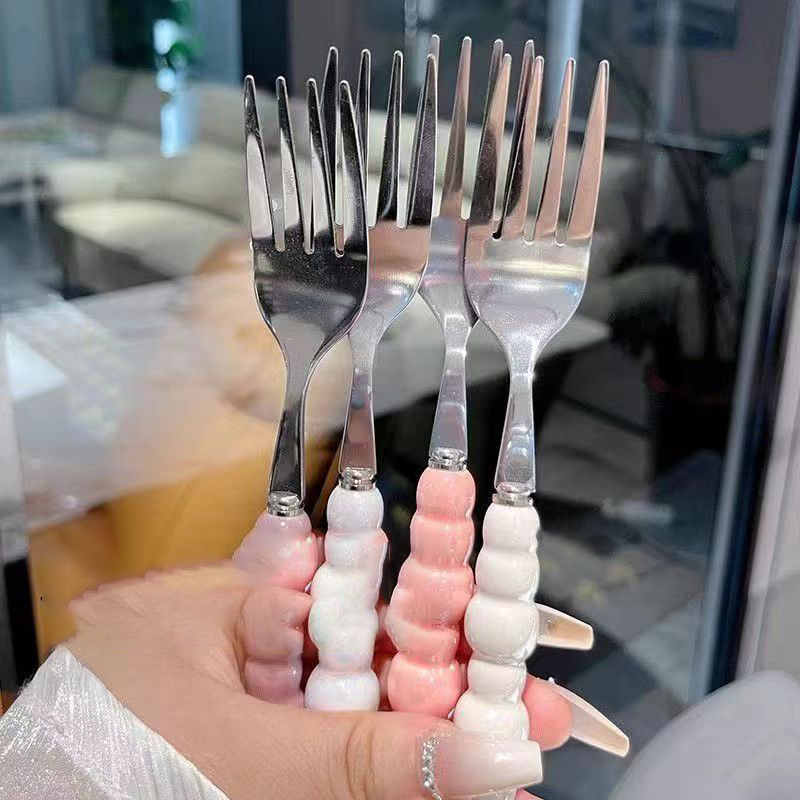 Pearl Handle Fork For Dessert  - Kitchen Gadgets Pasta recension och pris