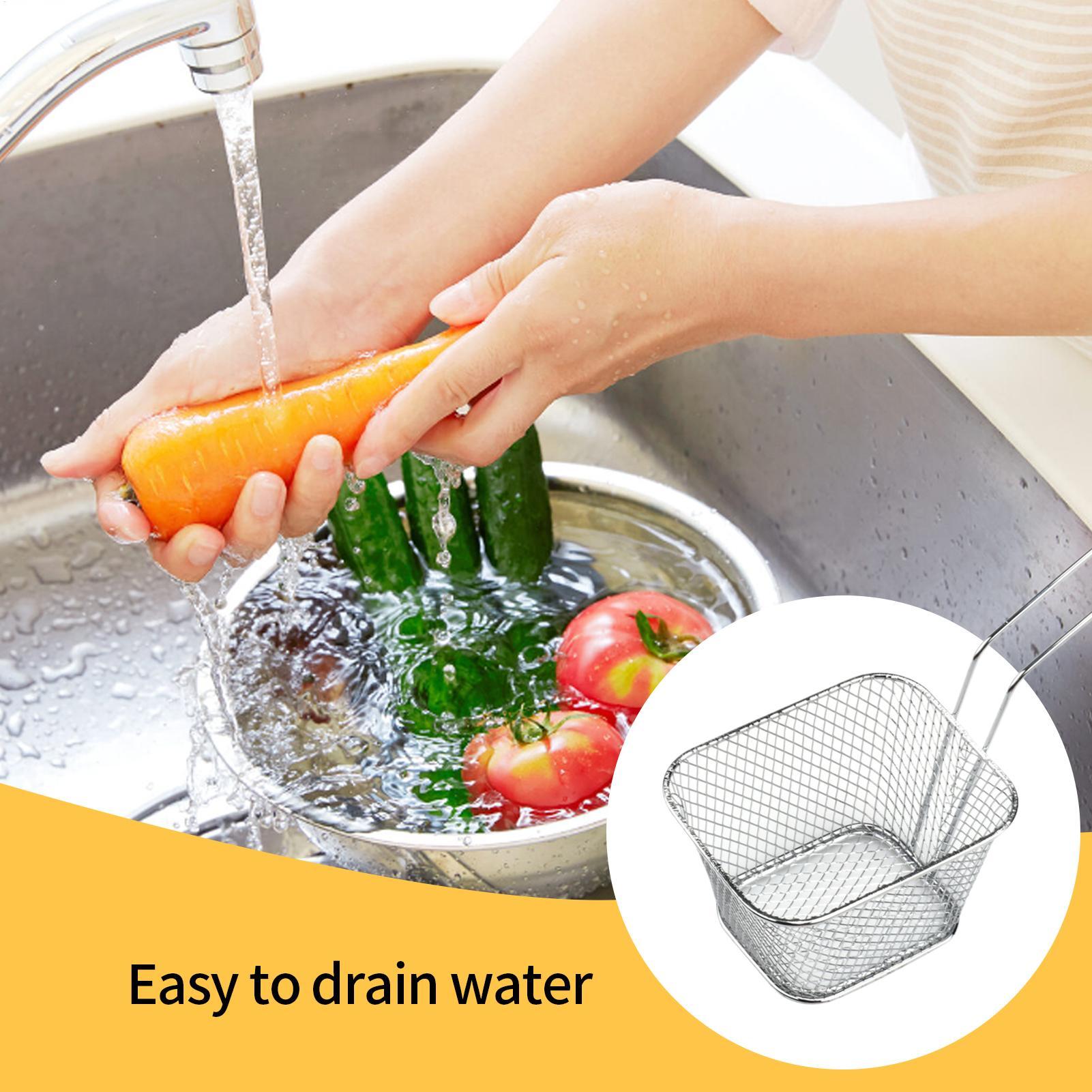 Fry Basket Professional Stainl - Kitchen Gadgets Pasta recension och pris