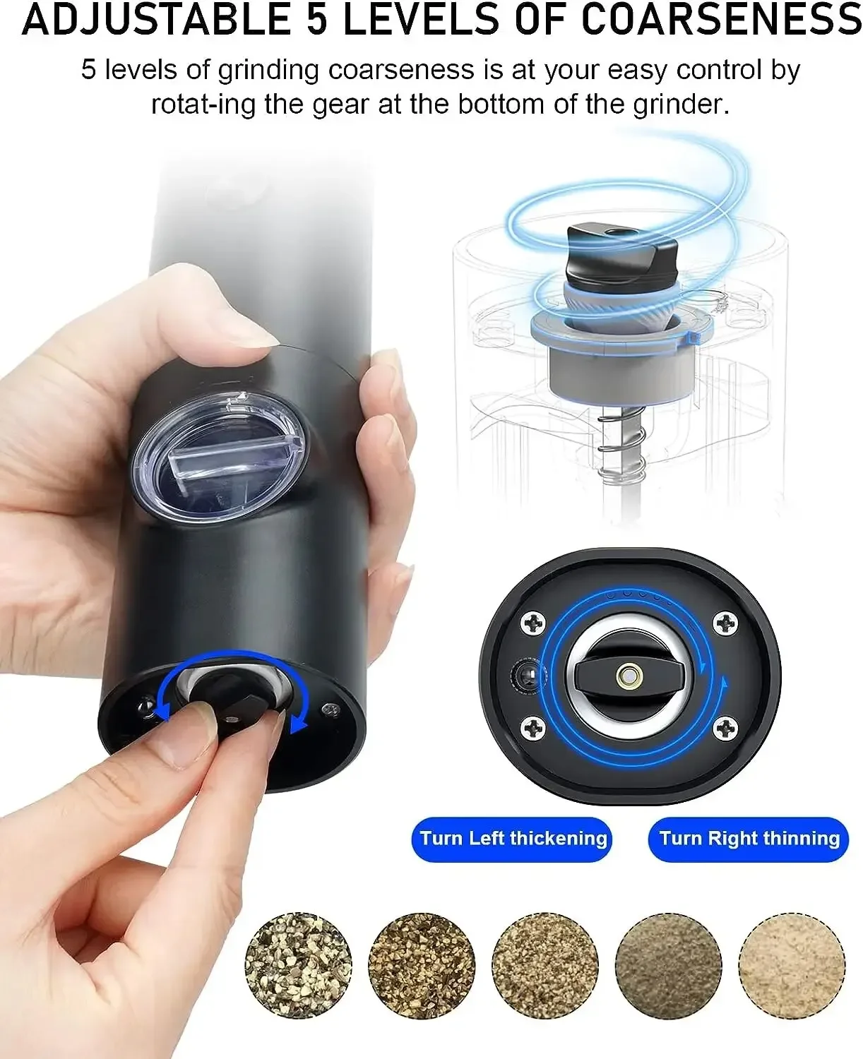 Electric Salt And Pepper Grind - Kitchen Gadgets Electric recension och pris
