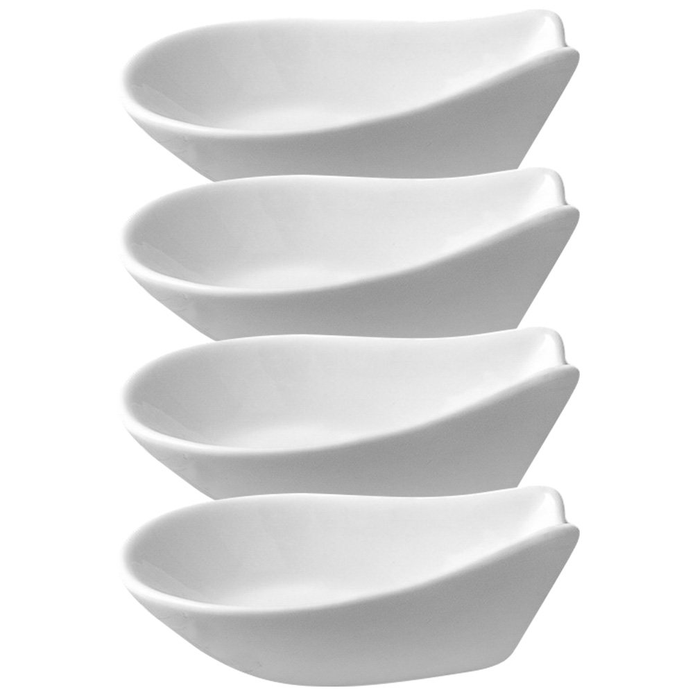 4Pcs Ceramic Spoon Rest Spoon  - Kitchen Gadgets To Have recension och pris