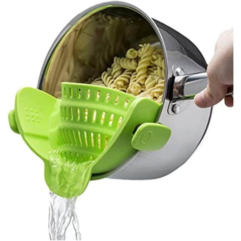 Silicone Kitchen Strainer Clip - Kitchen Gadgets Pasta recension och pris