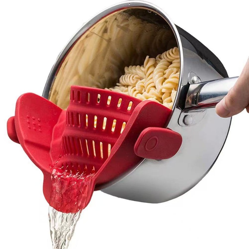 Silicone Kitchen Strainer Clip - Kitchen Gadgets Pasta recension och pris