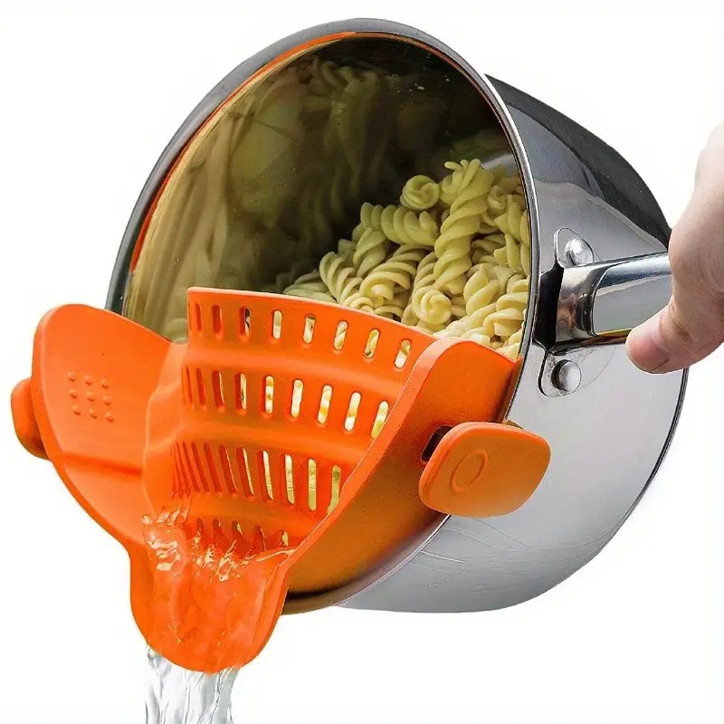 Silicone Kitchen Strainer Clip - Kitchen Gadgets Pasta recension och pris