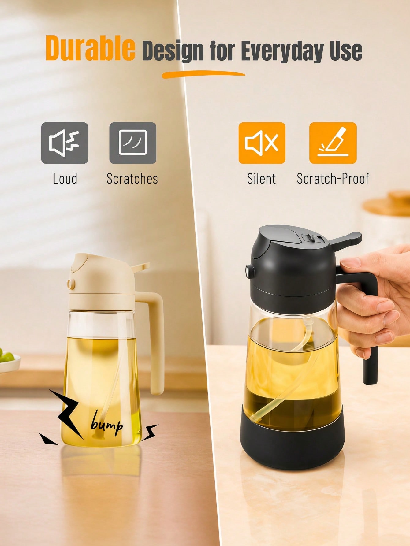 2PCS 2-In-1 Oil Sprayer & Pour - Kitchen Gadgets To Have recension och pris